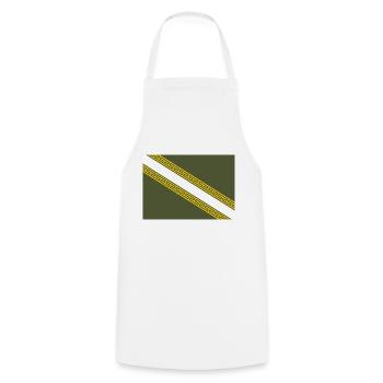 Ardenne - Cooking Apron - white - Front - AI Model Male 185 dark (185cm)