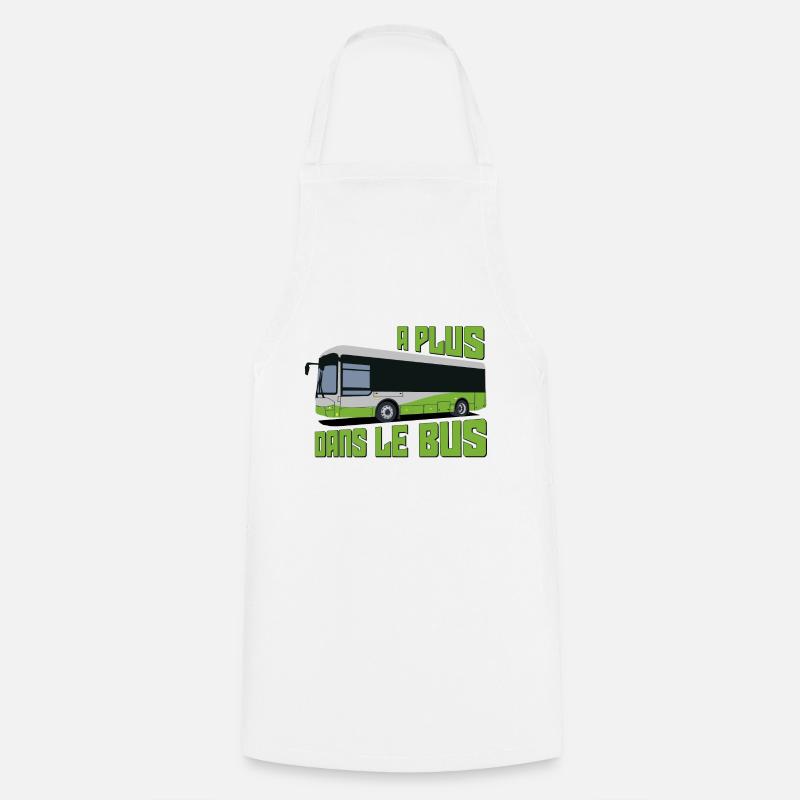 BUS - Tablier de cuisine - blanc
