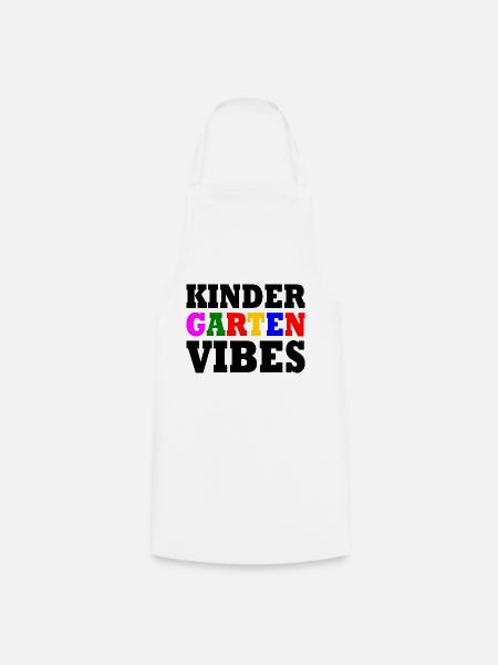 kindergarten vibes - Kochschürze - Weiß