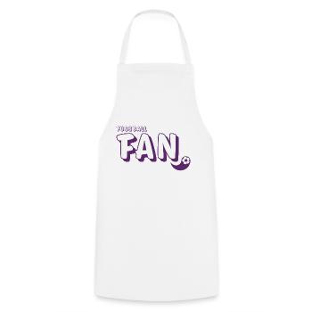 Fußball, Fußballspieler,Fußballspiel, Fußballfan - Kochschürze - Weiß - Vorne - AI Model Male 185 dark (185cm)