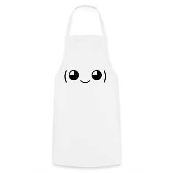 Sweet and full of joy! ✨ - Cooking Apron - white - Front - AI Model Male 185 dark (185cm)