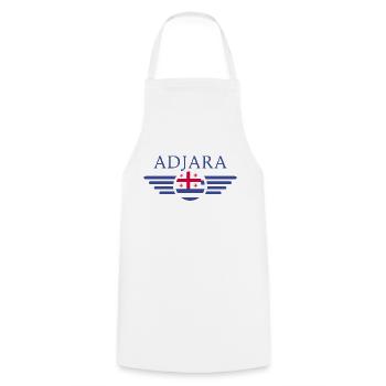 J’aime l’Adjara, T-shirt design de style élégance - Tablier de cuisine - blanc - Devant - AI Model Male 185 dark (185cm)