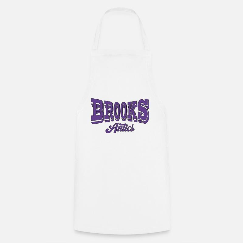 BROOKS ANTICS - Cooking Apron - white