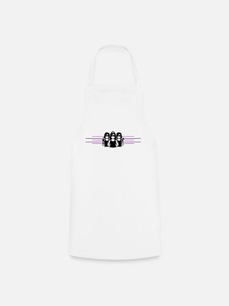 Bachelorette Party Girl - Cooking Apron - white