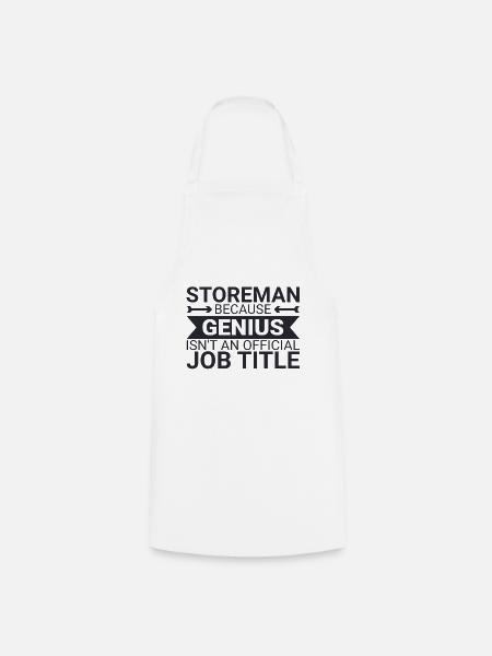 Storeman Genius - Kochschürze - Weiß
