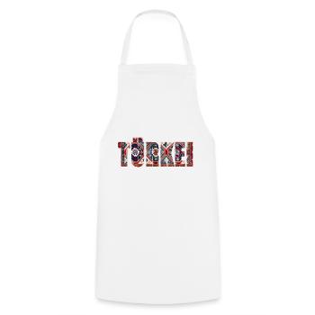 türkei teppich - Kochschürze - Weiß - Vorne - AI Model Male 185 dark (185cm)