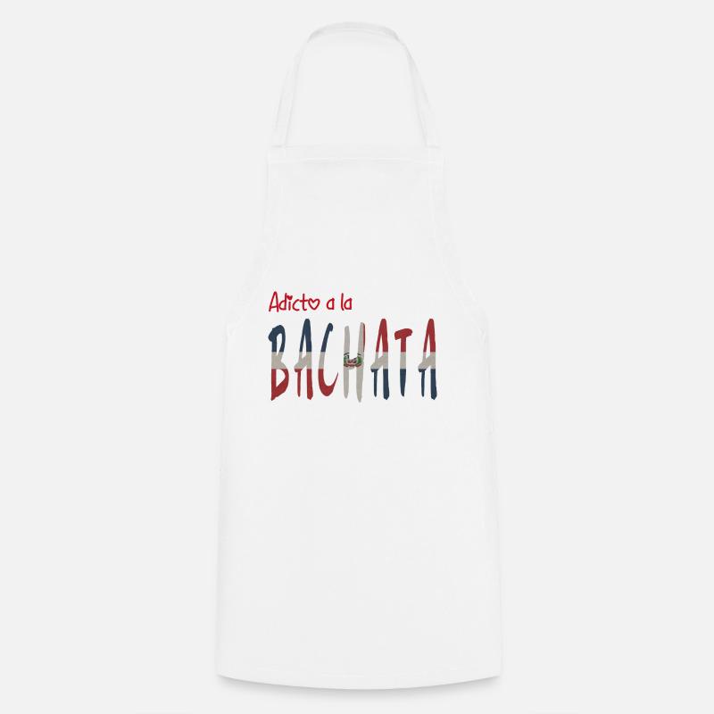 Adicto at the Bachata RD - Cooking Apron - white
