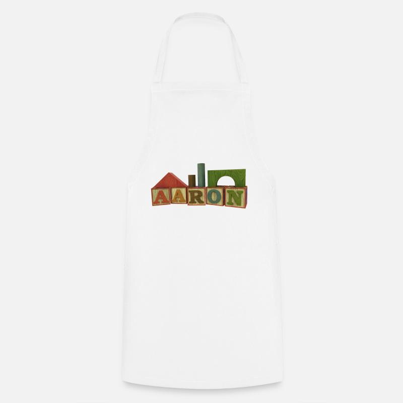aaron - Cooking Apron - white