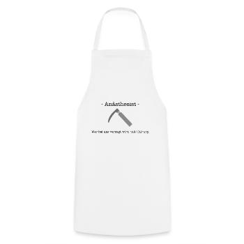 Anästhesist Spruch Chirurg Geschenk - Kochschürze - Weiß - Vorne - AI Model Male 185 dark (185cm)