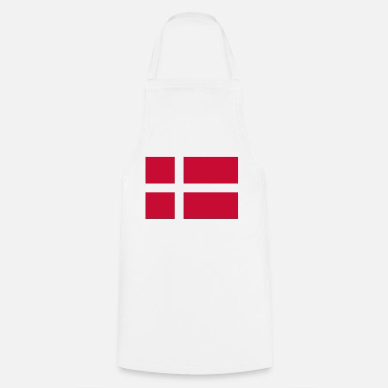Denmark - Cooking Apron - white
