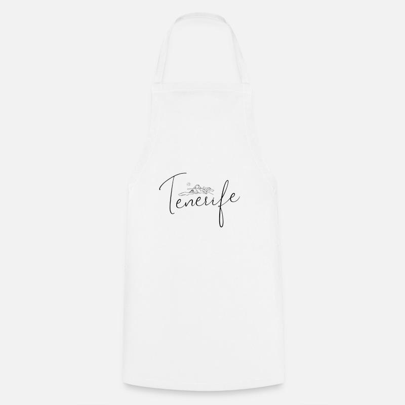 Tenerife - Teneriffa - Vulkan - Kochschürze - Weiß