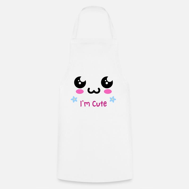 Cute Design - Kochschürze - Weiß