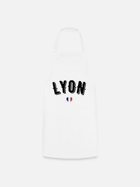 Lyon - Kochschürze - Weiß