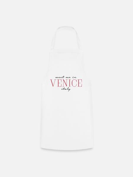 Meet me in Venice Venedig - Forklæde - hvid