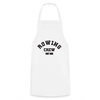 Row - Cooking Apron - white - Front - AI Model Male 185 dark (185cm)