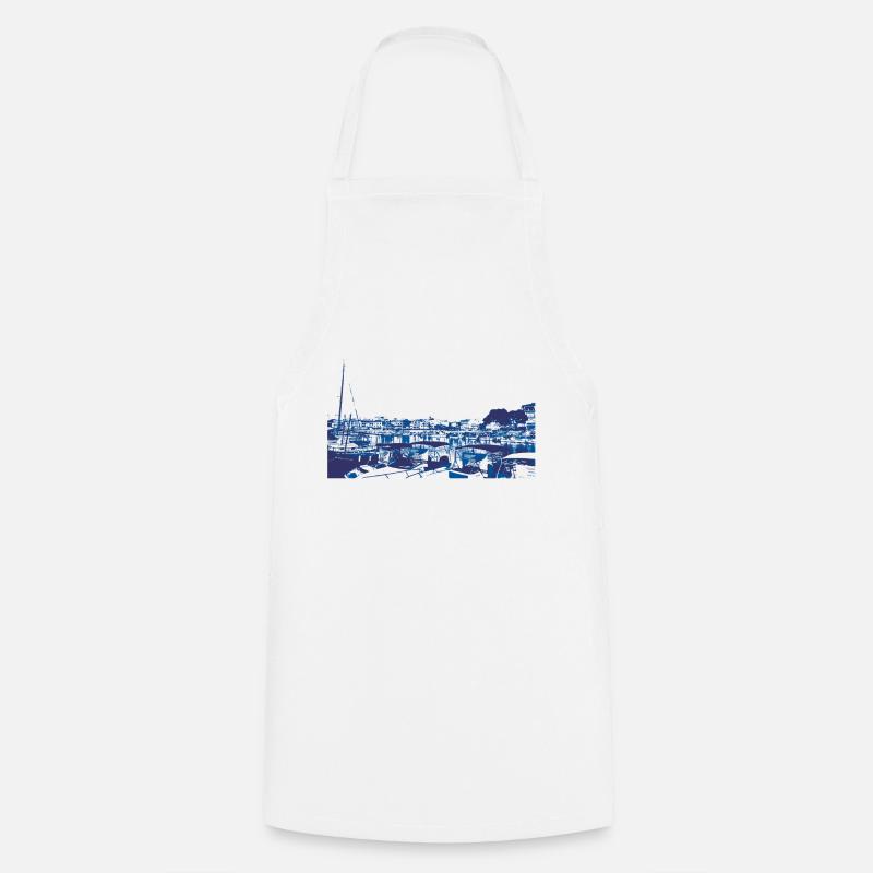 sol.point_wata.cala_ratjada.puerto_2008 - Cooking Apron - white