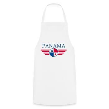 J’aime le Panama, T-shirt design de style élégance - Tablier de cuisine - blanc - Devant - AI Model Male 185 dark (185cm)