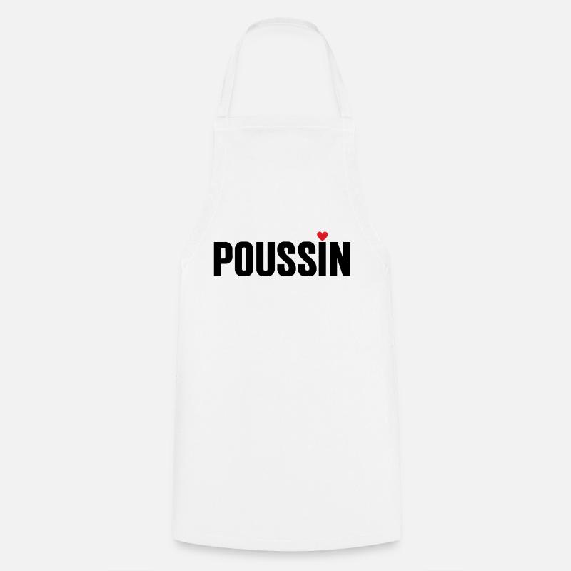 Poussin - Tablier de cuisine - blanc