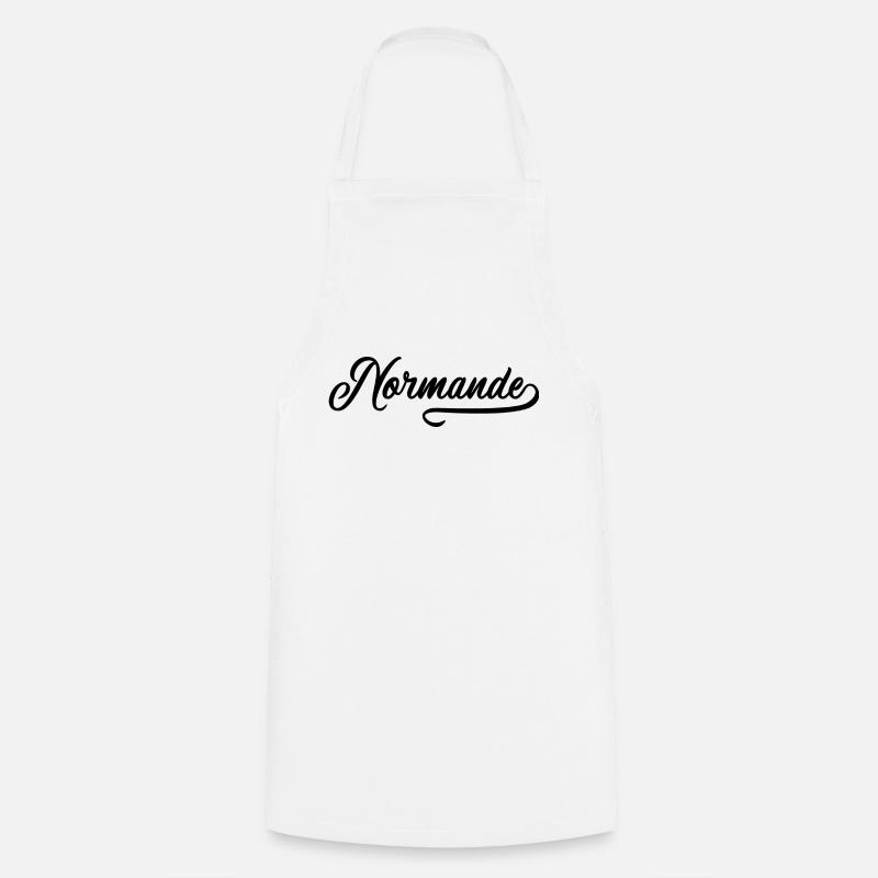 Normande - Tablier de cuisine - blanc