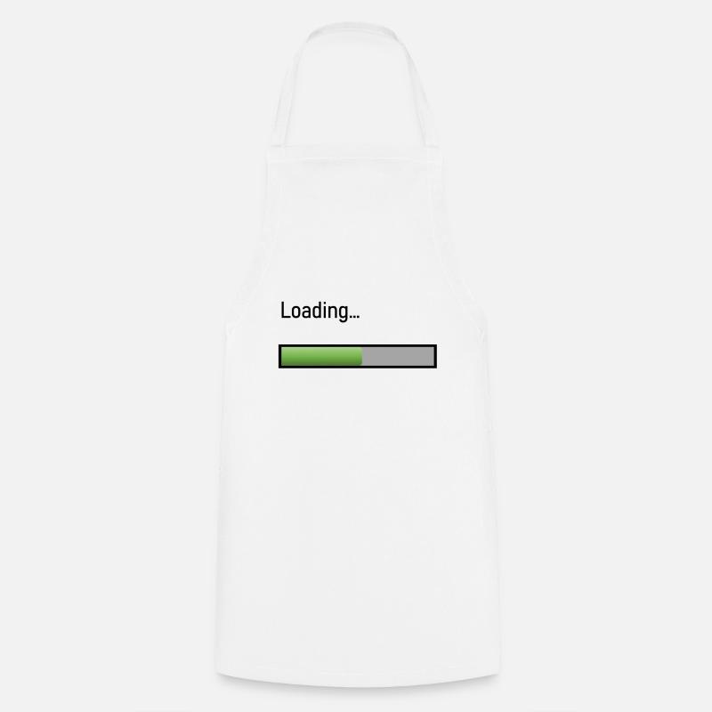 Loading - Kochschürze - Weiß