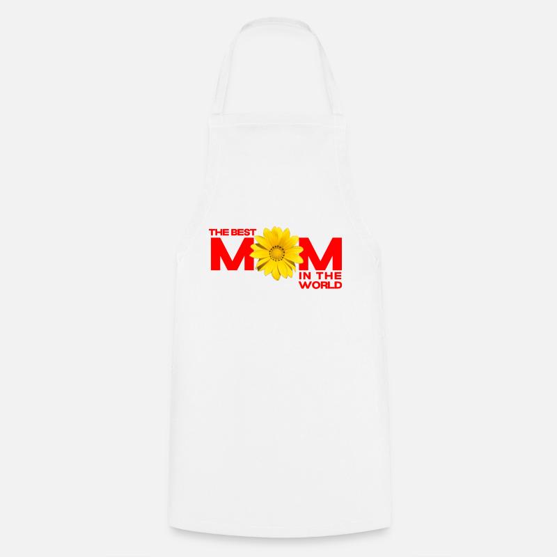 Die beste Mutter der Welt - Kochschürze - Weiß