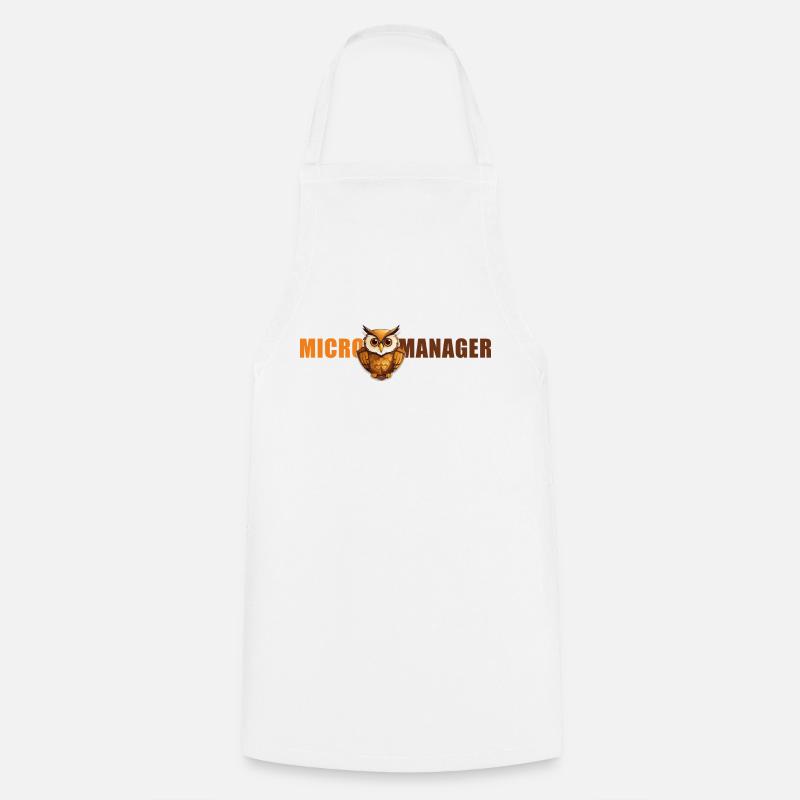 Micro Manager - Cooking Apron - white