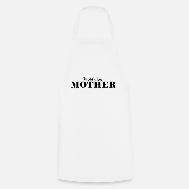 World's best mom - Cooking Apron - white