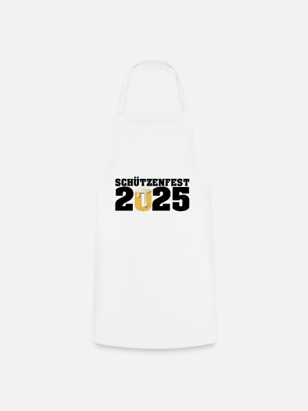 Schützenfest 2025 - Kochschürze - Weiß