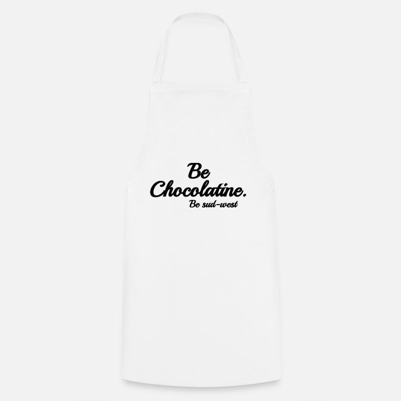 Sei schokolatine - Kochschürze - Weiß