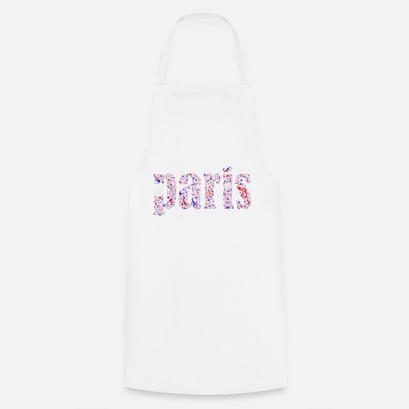 paris - Cooking Apron - white