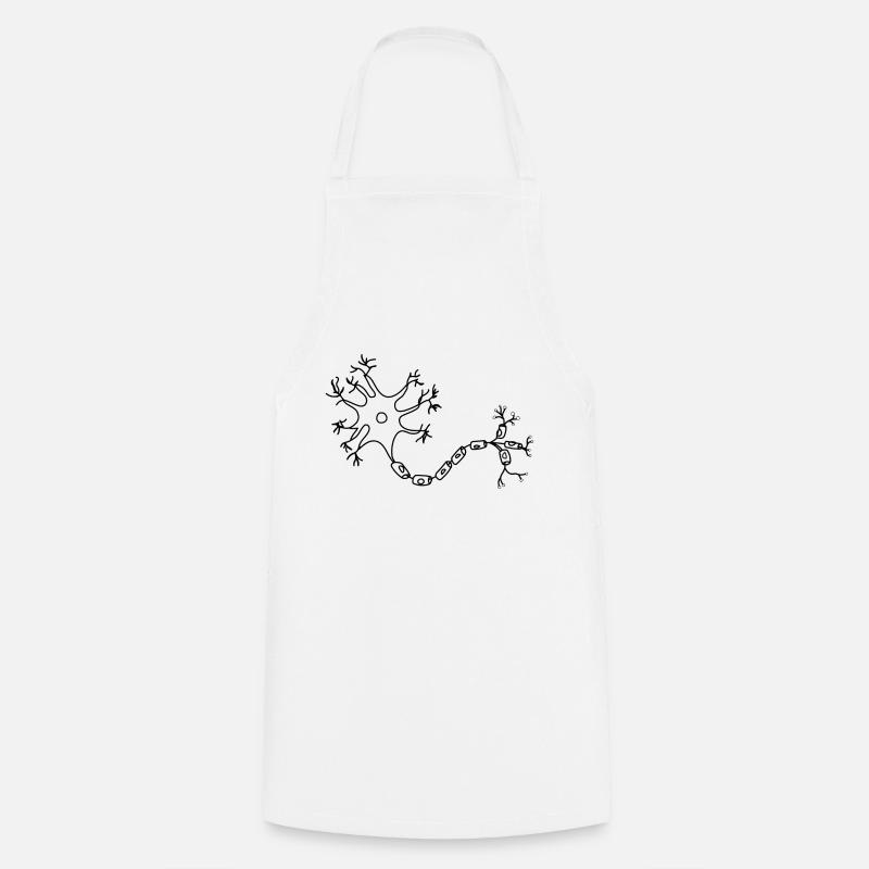 neurone - Tablier de cuisine - blanc