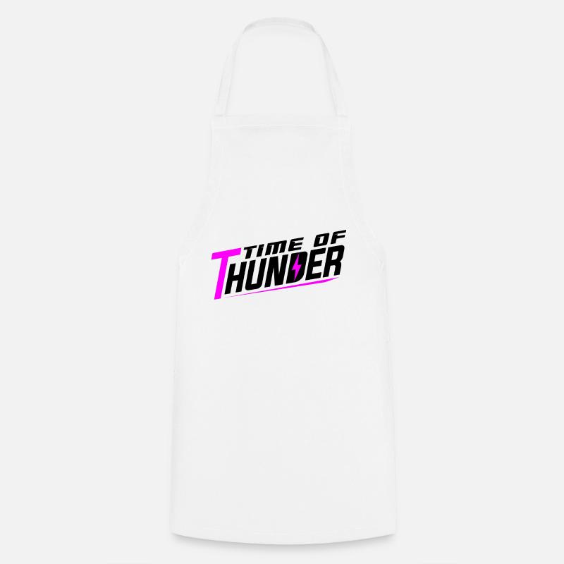 PUISSANCE ROSE - Tablier de cuisine - blanc