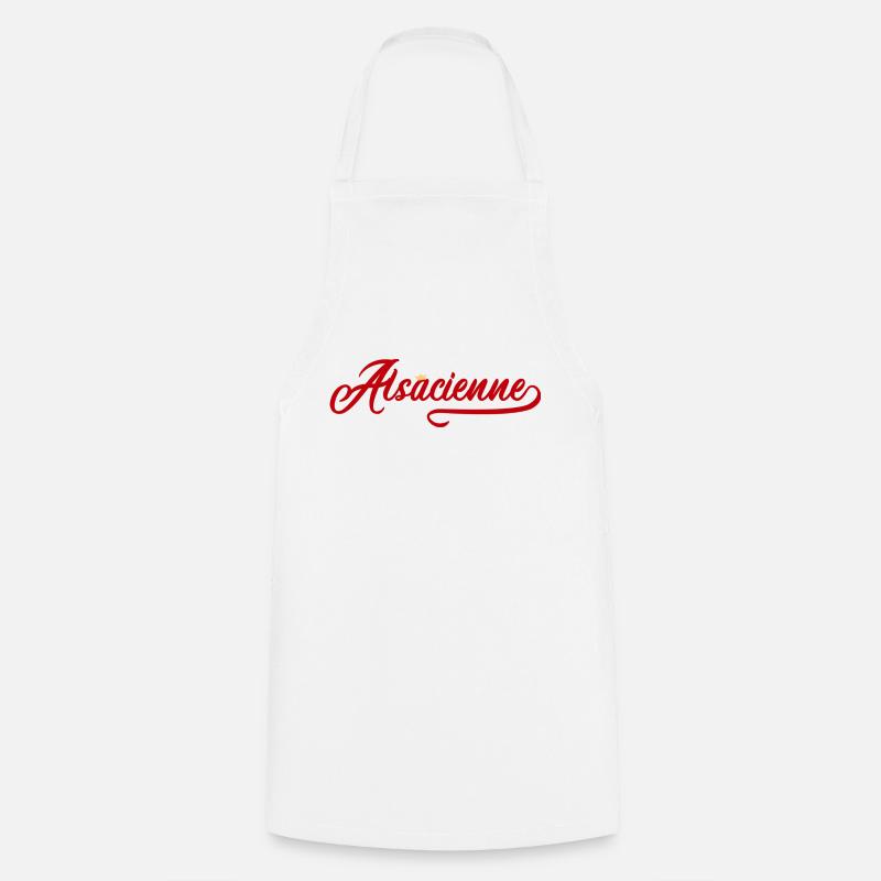 Alsacienne - Tablier de cuisine - blanc