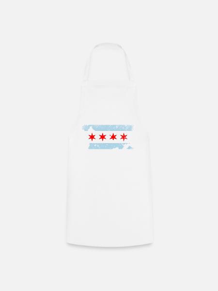 Chicago Illinois - Kochschürze - Weiß