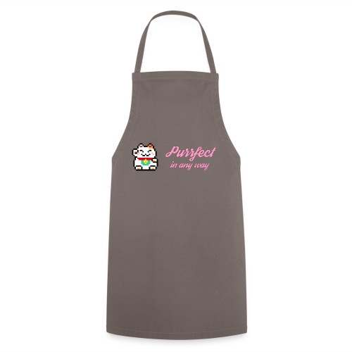 Purrfect in any way (Pink) - Cooking Apron