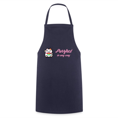 Purrfect in any way (Pink) - Cooking Apron