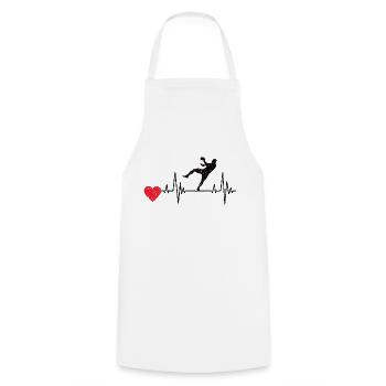 Handball Club Handball Joueur Handball Handball Joueur - Tablier de cuisine - blanc - Devant - AI Model Male 185 dark (185cm)