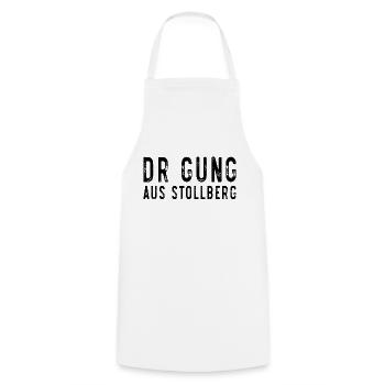Stollberg Gung Erzgebirge - Kochschürze - Weiß - Vorne - AI Model Male 185 dark (185cm)