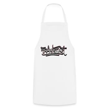 Frankfurt Graffiti Shirt Style streetart urban cul - Kochschürze - Weiß - Vorne - AI Model Male 185 dark (185cm)