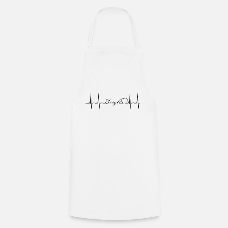 Beagle - Tablier de cuisine - blanc