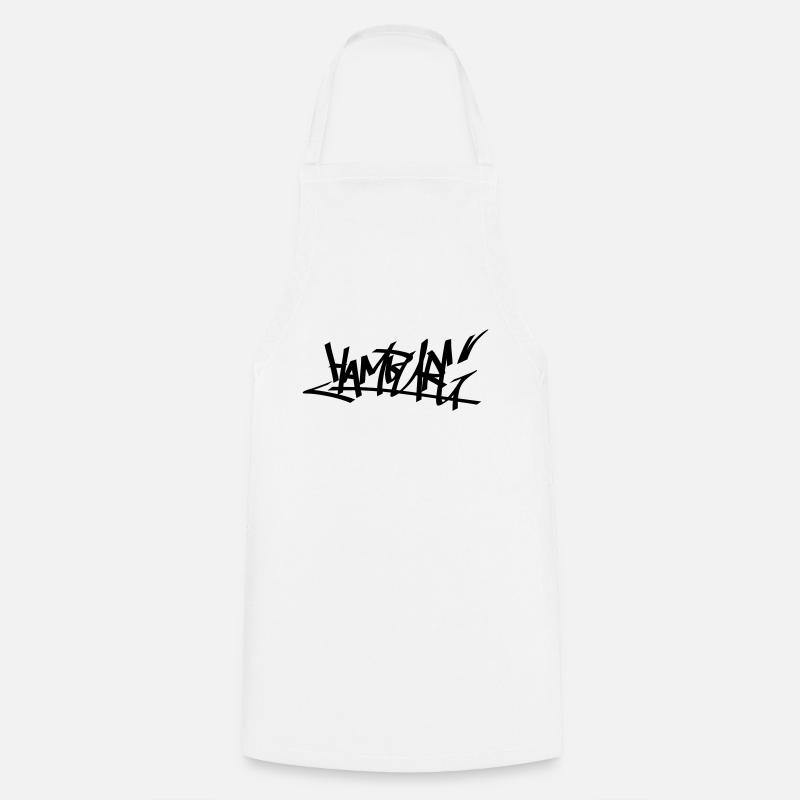 graffity hamburg 01 - Cooking Apron - white