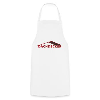 dachdecker_2 - Kochschürze - Weiß - Vorne - AI Model Male 185 dark (185cm)