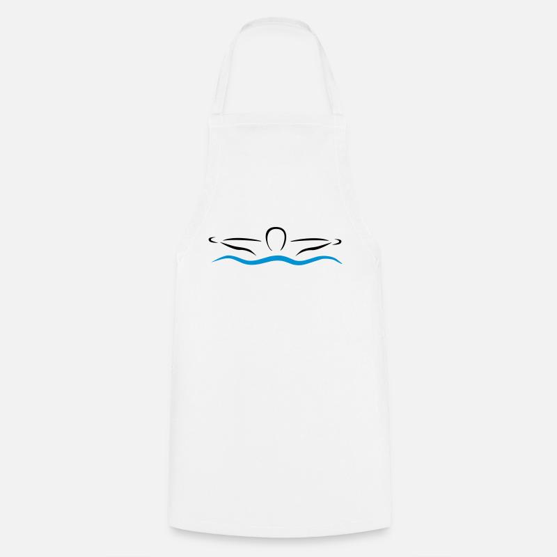 schwimmen - Cooking Apron - white