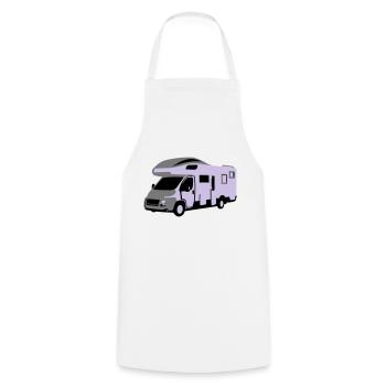 Camper - Cooking Apron - white - Front - AI Model Male 185 dark (185cm)