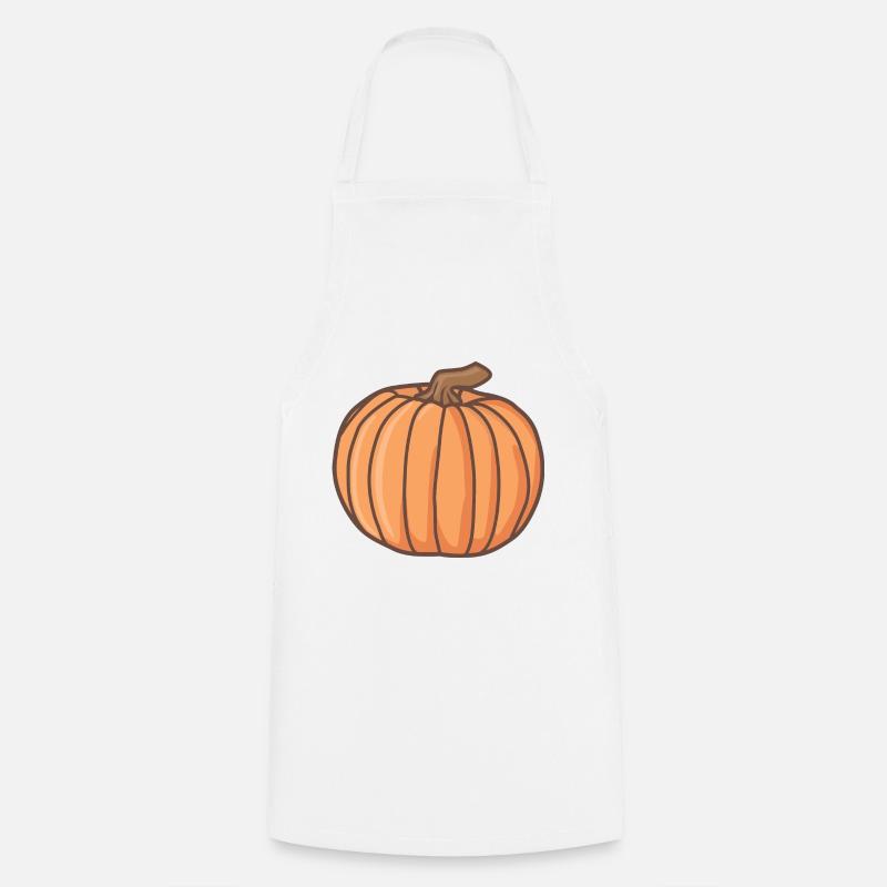 Citrouille - Tablier de cuisine - blanc