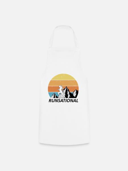 Trail Running - Kochschürze - Weiß