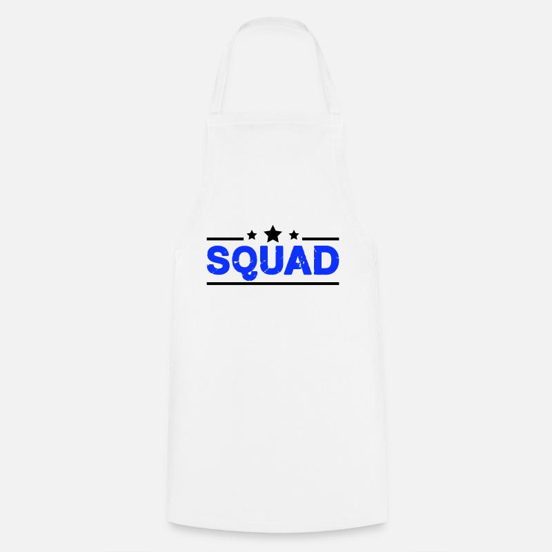 squad - Kochschürze - Weiß