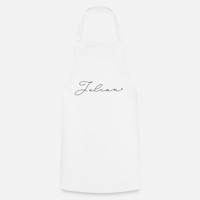 Name: Julian - Cooking Apron - white