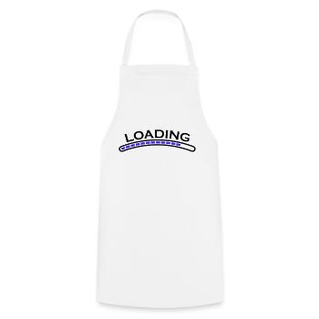 loading bar - Cooking Apron - white - Front - AI Model Male 185 dark (185cm)