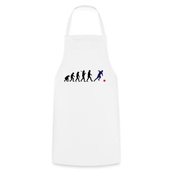 EVOLUTION FOOTBALL - Tablier de cuisine - blanc - Devant - AI Model Male 185 dark (185cm)